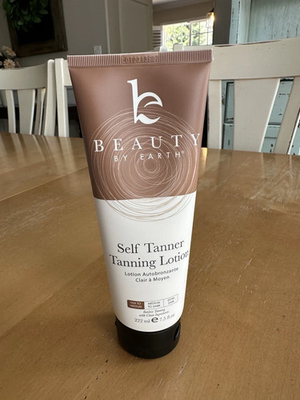#ad Beauty by Earth Self Tanner – Fair to Medium Gradual Tanning Lotion $26.87