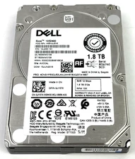 ST1800MM0159 JY57X Dell 1.8TB 10K RPM 12Gb/s 2.5" SAS SERVER Hard Drive Jun-2018