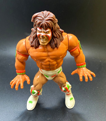 1991 Hasbro WWF Ultimate Warrior Series 2 Vintage ...