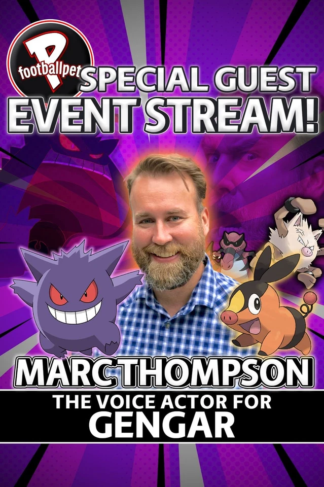 GENGAR SIGNING SHOW W/MARC THOMPSON!