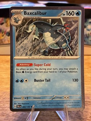 Baxcalibur - 060/193 (Cosmos Holo) Paldea Evolved Blister Exclusive Promo NM