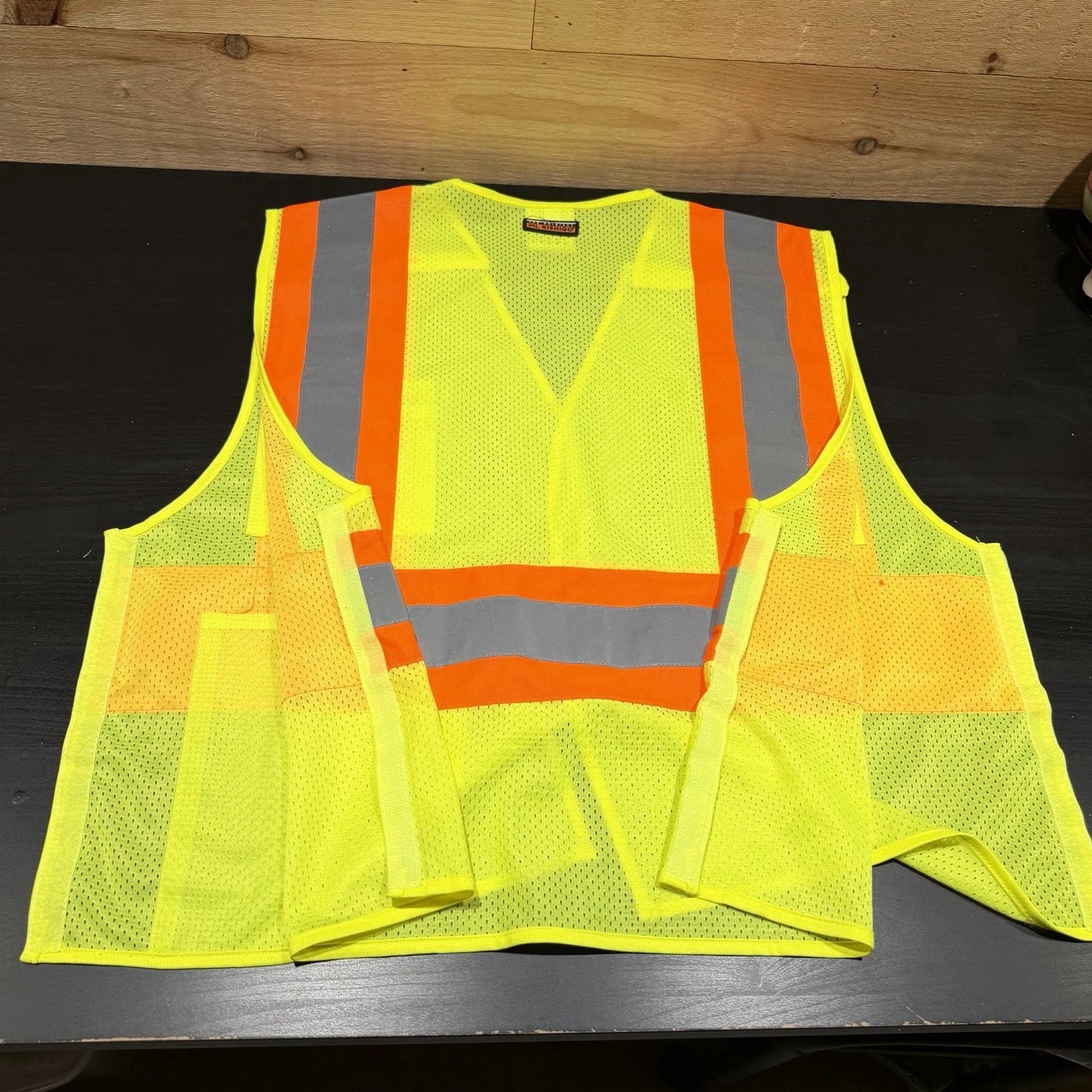 ML Kishigo 1174 Hi Vis Safety Vest 2XL ANSI Class 2 Reflective Workwear Costume image 6