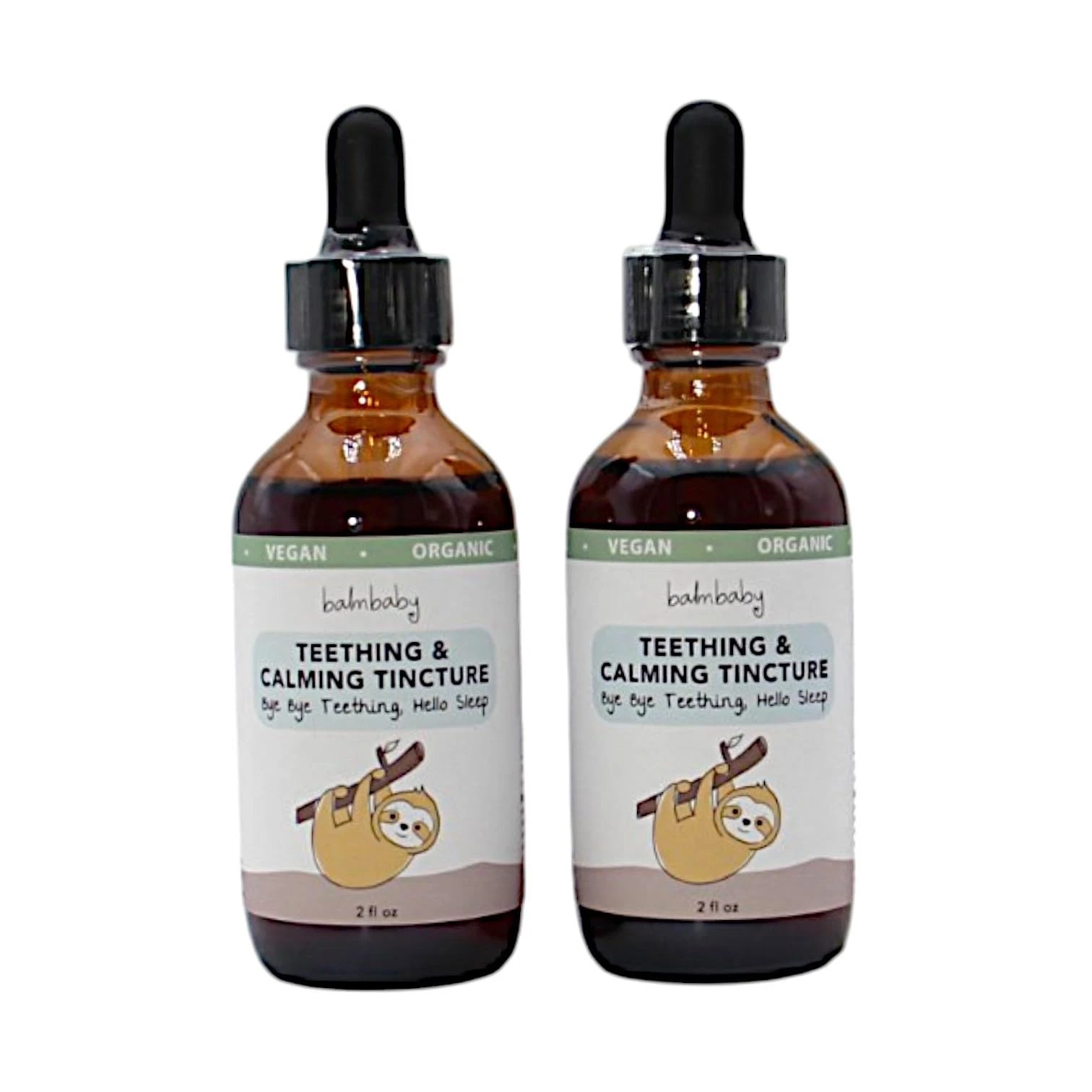 Balm Baby Natural & Organic Baby Teething & Calming Tincture - Calms, Soothes...