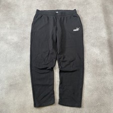 Puma Joggers Womens 14 Gym Running Sweatpants, Black