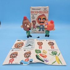 Oscar The Orange And Mr. Potato Head From The 1960  s Includes Original Direction
