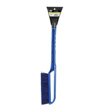 Auto Drive 24 Snow Brush Ice Scraper Blue 1-piece For Cars Trucks