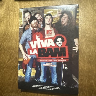 Viva La Bam The Complete First Season DVD Set 2003 Bam Magera MTV OOP