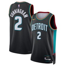 Cade Cunningham Detroit Pistons Nike 2025/26 City Edition Swingman Jersey #2 NBA