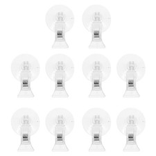 25 Pcs Advertising Suction Cup Clip for Retail Display Sign with Clamp