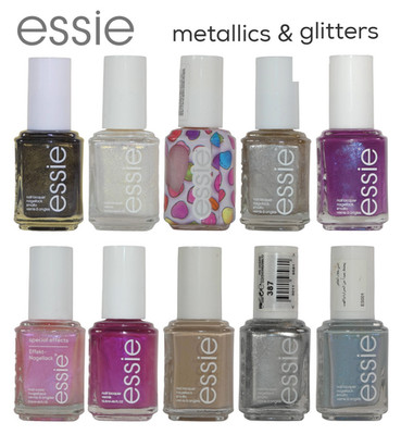 Essie Metallic & Glitter Nagellack - langanhaltender Glanz - Farbton wählbar