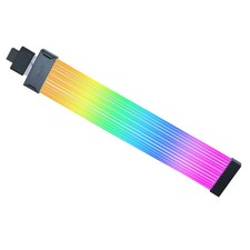 Image of Lian Li Strimer Wireless ARGB 12+4 Pin Wide GPU Extension Cable