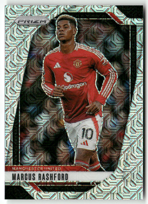 2024-25 Panini Prizm Premier League No. 126 Marcus Rashford Mojo Prizm
