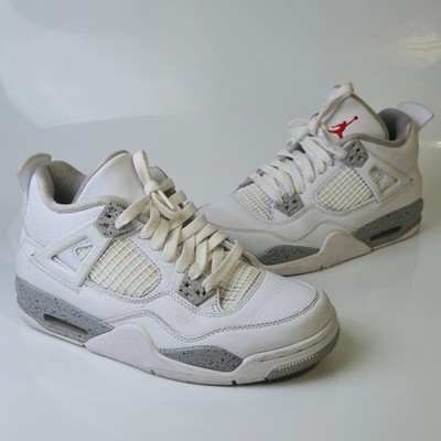 Jordan Air Jordan 4 Retro GS White Oreo Youth Sneakers US Size 5.5Y