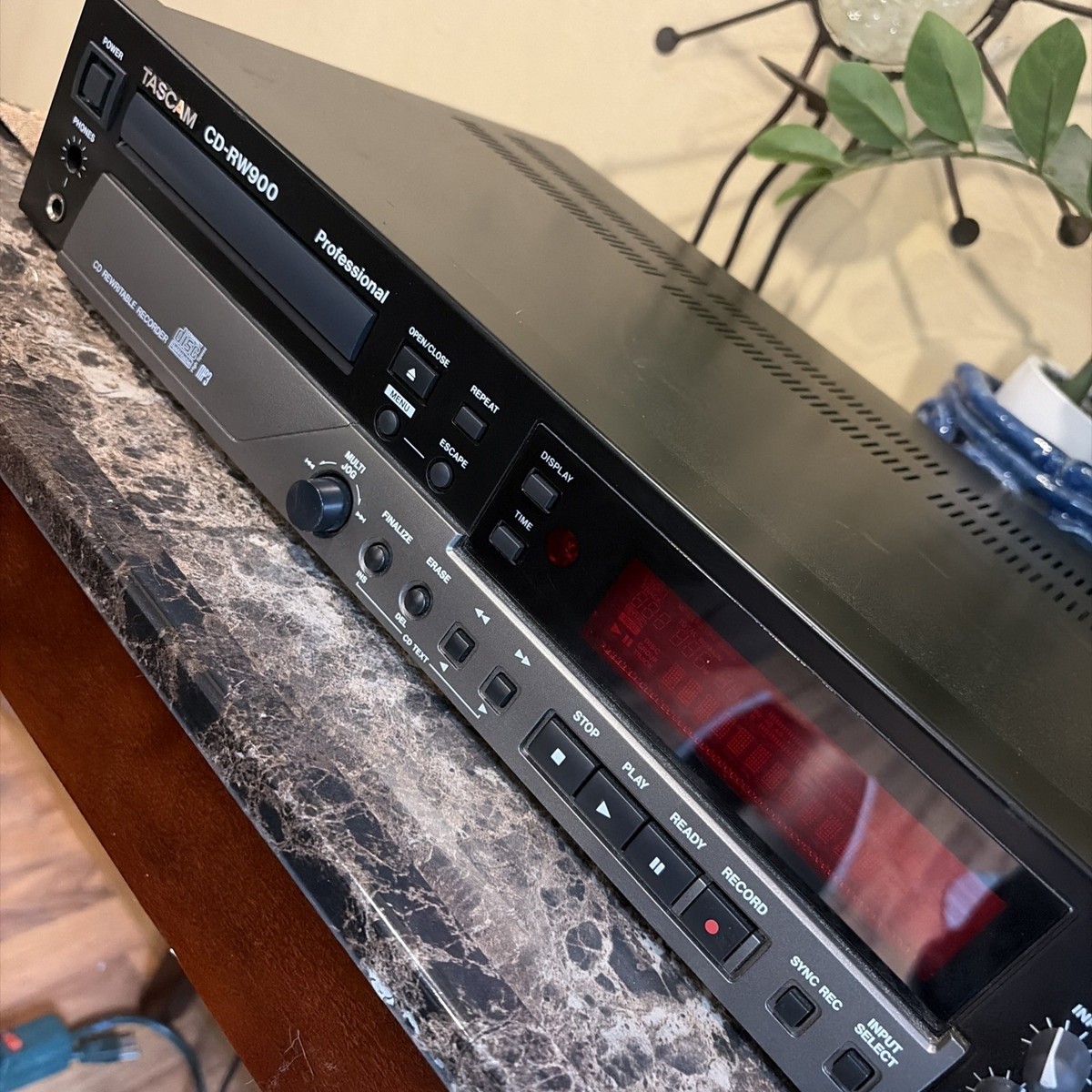 Tascam CD-RW900SL Professional CD-R/RW Recorder/Player TESTED | eBay