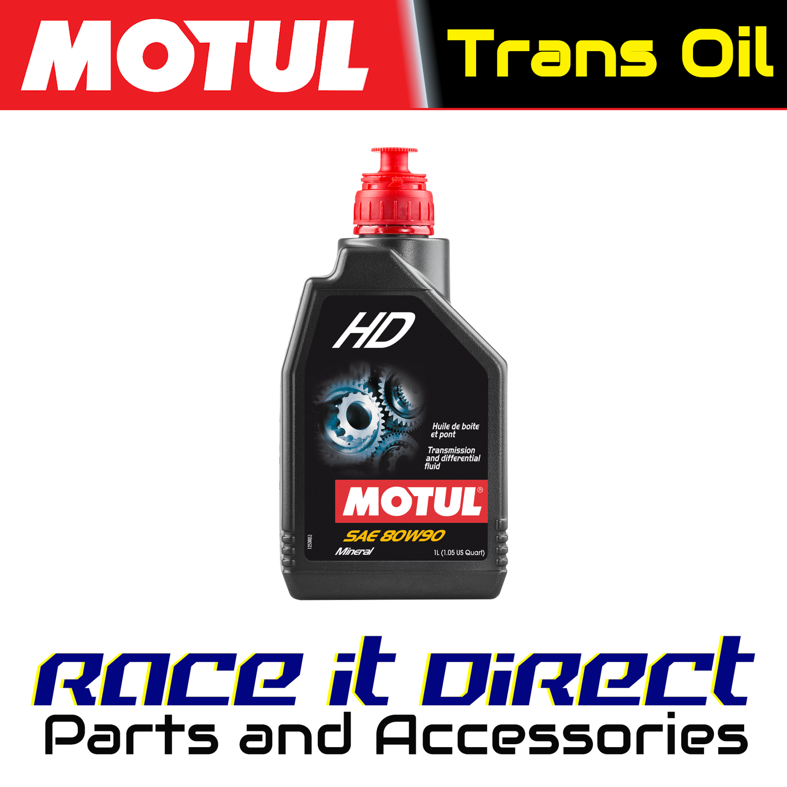 MOTUL HD 80W90 GL 1 Litre