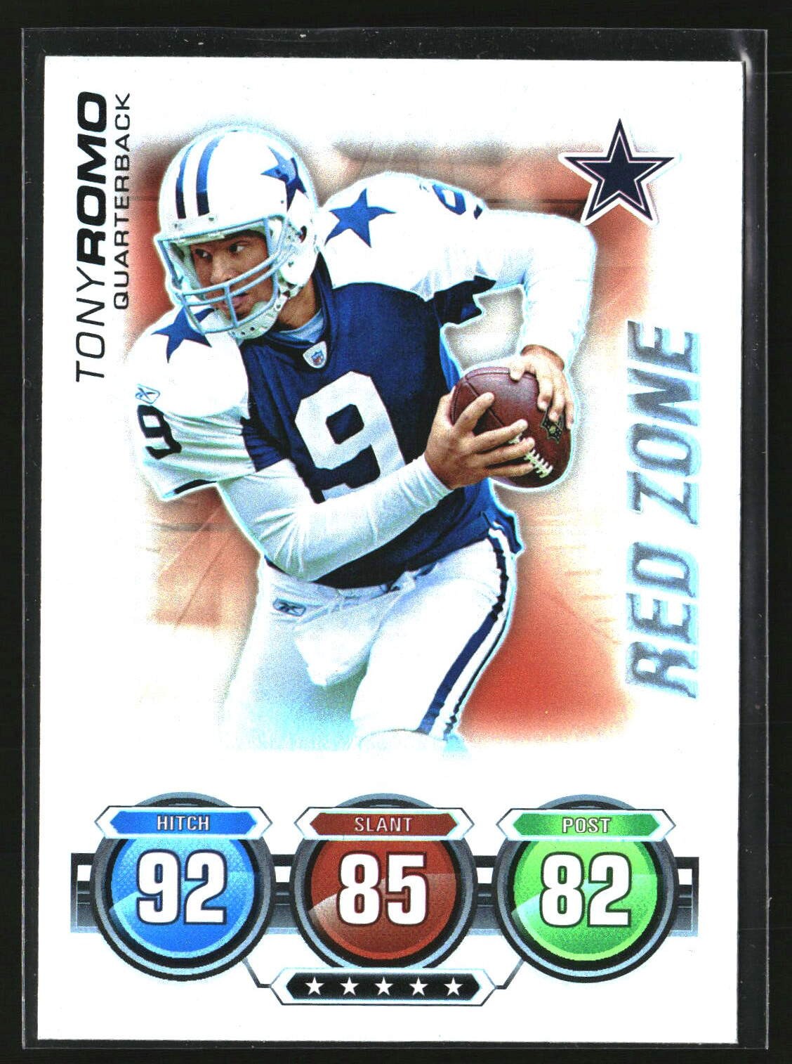 Tony Romo #NNO 2010 Topps Football Player Autograph Sketches
