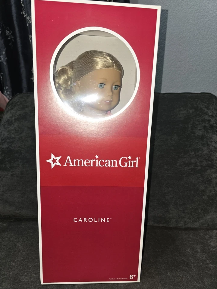 RETIRED AMERICAN GIRL DOLL CAROLINE ABBOUT W/BOOK NEVER REMOVED FROM BOX - Image 2 of 4
