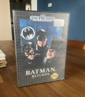 SEGA Batman Returns (Sega Genesis) Game Cartridge w/ Original Case