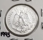 1943 Mexico 20 Centavos Silver — photo from another recent sale