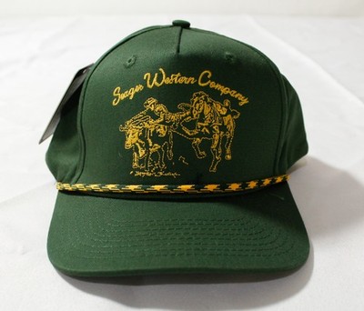 Seager Co. Unisex Adult's Los Rios Canvas Snapback WR4 Green One Size NWT 