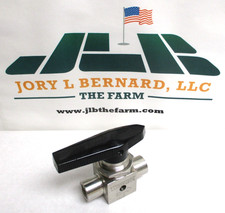 WHITEY , SS-44VF4 , SST 2-WAY VENTED BALL VALVE , 1/4" FNPT , SURPLUS