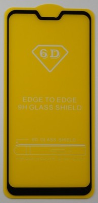 ASUS ZenFone Max Pro (M2) ZB631KL Panzerschutz Glasfolie 6D Schwarz FullCover 9H