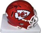 Kansas City Chiefs Creed Humphrey Signed Speed Mini Helmet JSA Certified