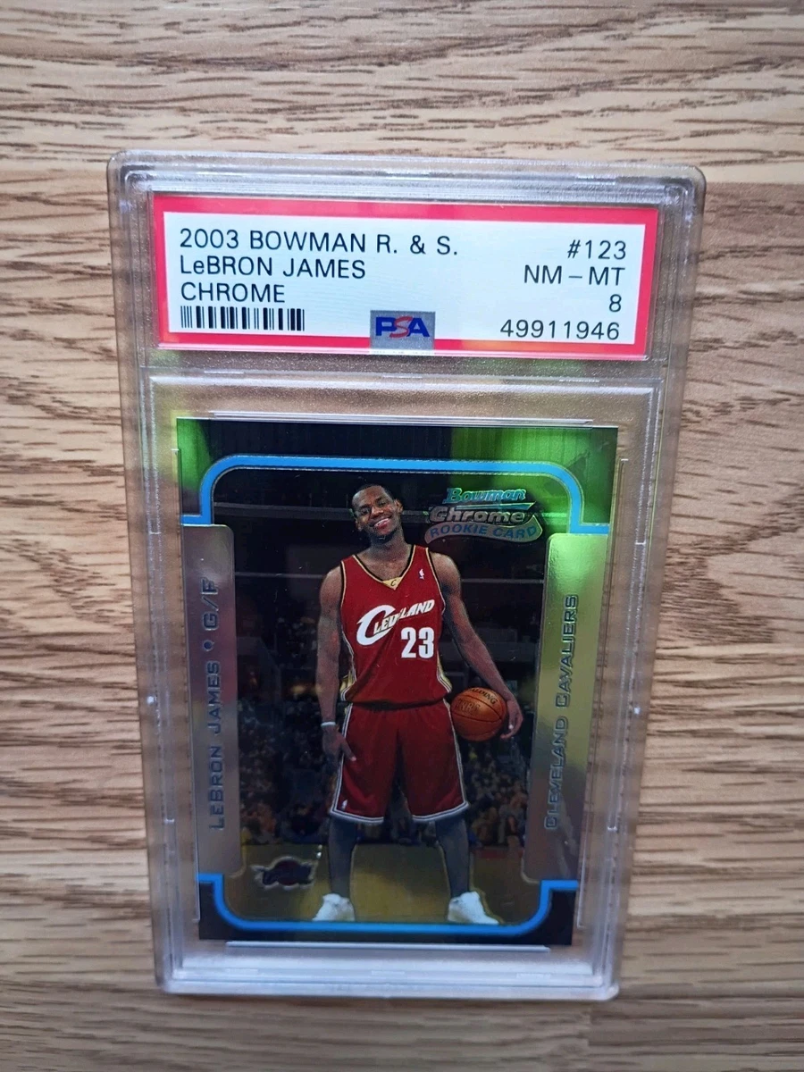 Bowman LeBron James Basketball Rookie Sports Trading Cards