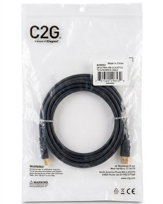 NEW 16.4FT ULTIMA USB 2.0 A TO MINI-B CABLE