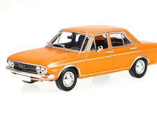 Audi 100 C1 1969 orange diecast model car 940019100 Maxichamps 1:43