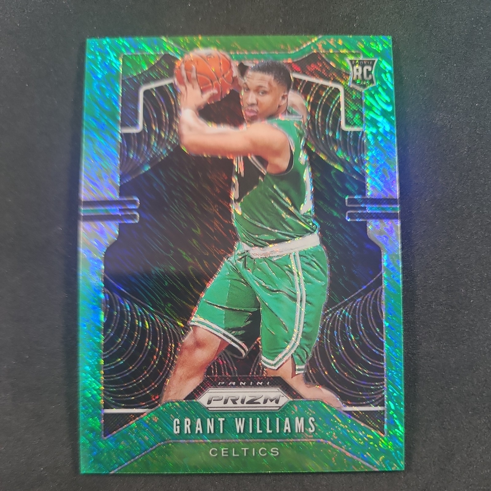 2019-20 Panini Prizm Grant Williams RC Green Shimmer /25