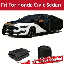 1998-2025 Honda Civic Sedan Custom Car Cover All-weather Waterproof Outdoor