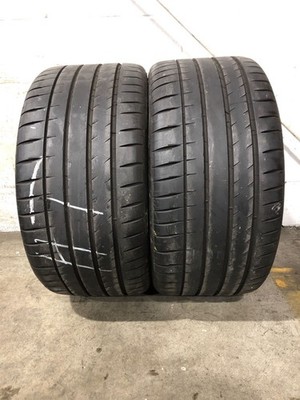 2x P265/35R19 Michelin Pilot Sport 4S 8/32 98 Y Used Tires 2653519