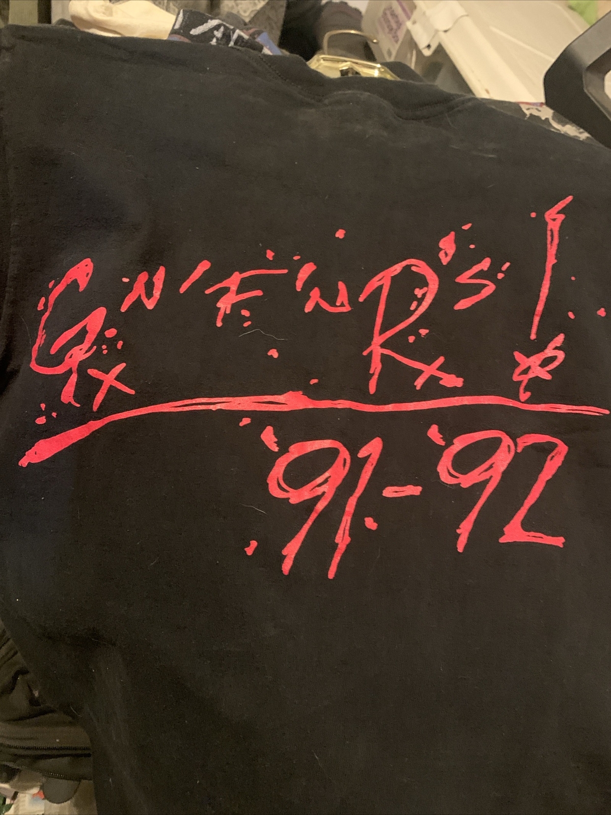 authentic vintage concert tour t-shirts - Gem