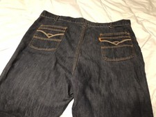 VINTAGE LEVI'S Retro   Jeans 1970's SF Orange Tab Talon 36x28  Regular Fit  