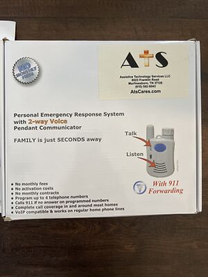 Personal Emergency Response System PERS NO MONTHLY FEE