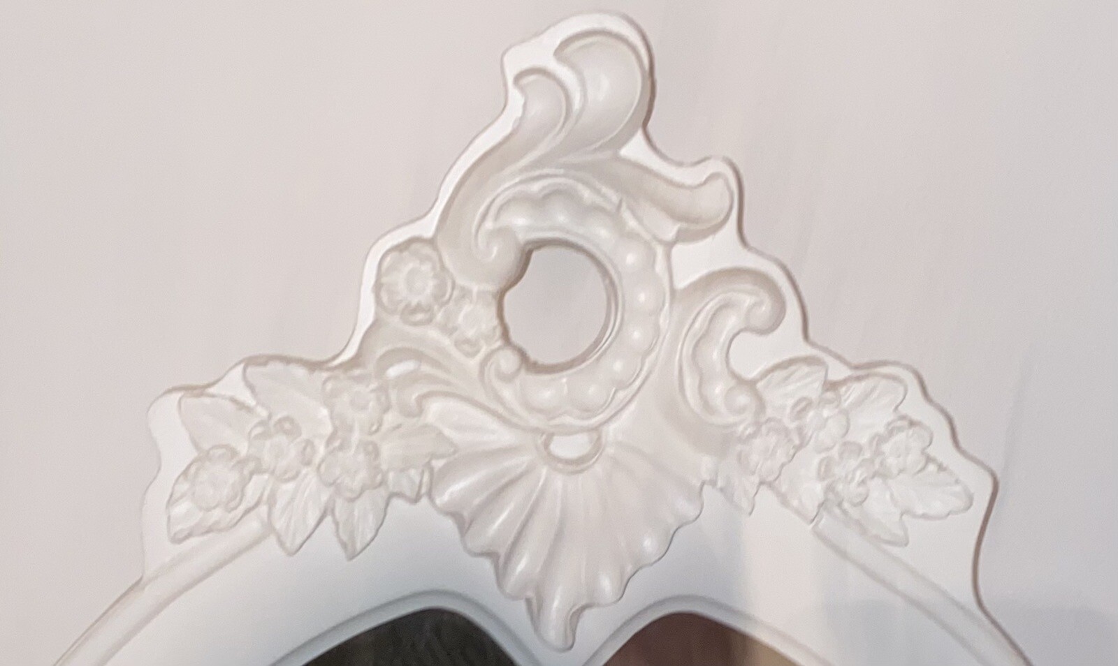 Used White Dunelm Toulouse French Style Dressing Table Includes Stool And Mirror eBay