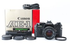  Mint in Box Canon AE-1 P SLR 35mm Film Camera Body w/ FD 50mm f/1.8 Japan 787