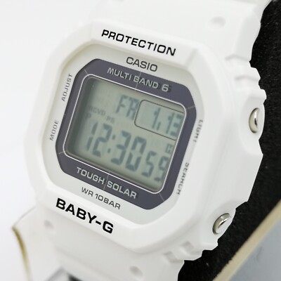 CASIO BABY-G BGD-5650-7JF White Chronograph White Digital Women