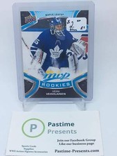 2021-22 UD MVP Hockey #229 Veini Vehvilainen Blue MVP Rookies RC Toronto Maple L