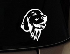 I Love My Golden Retriever Dog iPad Vinyl Car Window Decal Sticker Mom Rescue