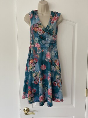 green emerald velvet dress oxiuly Women's Vintage V-Neck Floral Casual Party Cocktail A-Line Dress  OX233 (S, Black) at Amazon Women's Clothing store