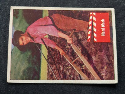 1956 Topps Elvis Presley Card # 50 Hard Work (VG/EX) | eBay