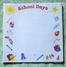 Creative Memories 12 x 12 School Days Scrapbook Pages K-8th Grade Open Package