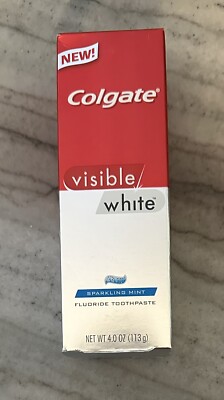 Colgate Visible White Sparkling Mint Toothpaste - 4 oz