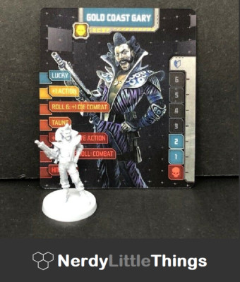 Zombicide Invader - Kickstarter Exclusive Survivor - GOLD COAST GARY
