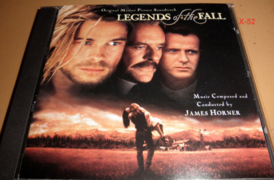 Legends of the Fall CD soundtrack James Horner score brad pitt anthony hopkins