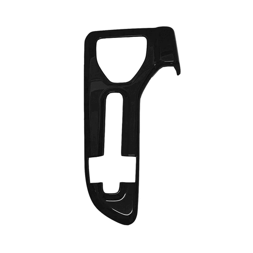 For Toyota Crown 2023-2024 Gloss Black Console Gear Shift Box frame Cover trim - Foto 3 di 5