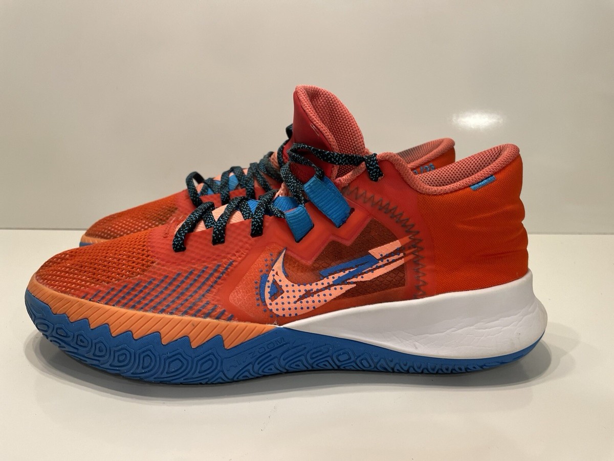 Nike Kyrie Flytrap V 5 Habanero Red-Blue Hero Basketball Shoes Sz