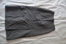 Women's Sag Harbor Size 12 Gray Wool Skirt